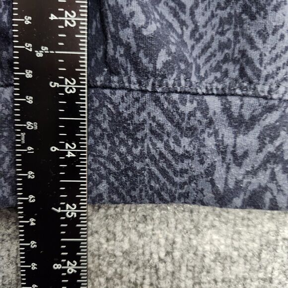 ATHLETA Blue 566636 Studio to Street Splatter Sweatshirt Tencel Lyocell SIZE XXS - Picture 5 of 11